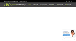 Desktop Screenshot of dynamicwebdesign.com.au